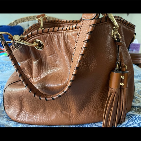 MK handbag w/tassels - Picture 3 of 3